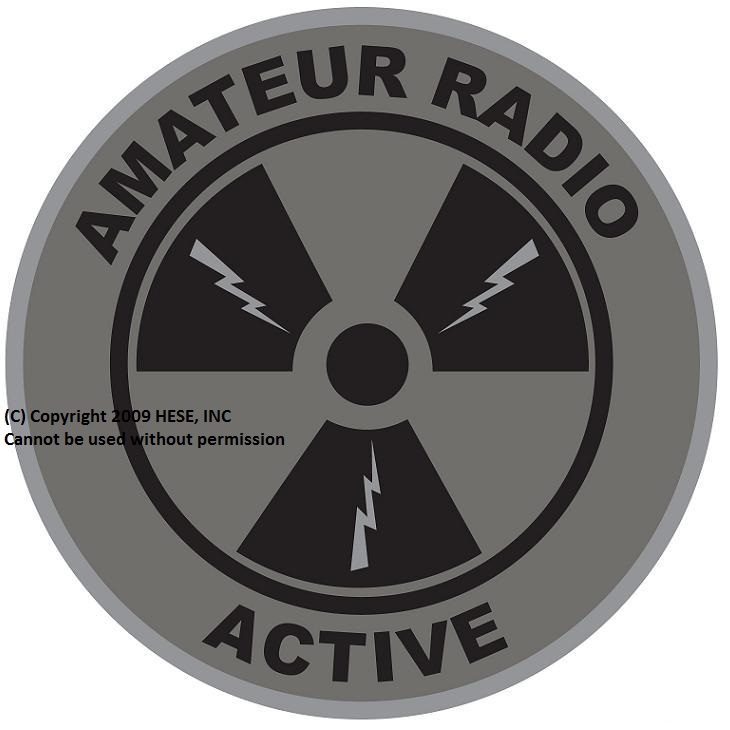 amateur radio active subdued-patch Copyright 2009